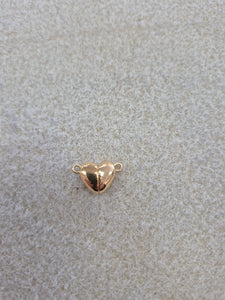 304 STAINLESS MAGNETIC CLASP HEART
