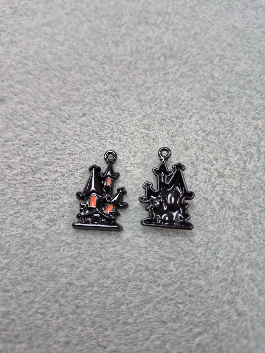 ENAMEL HAUNTED HOUSE