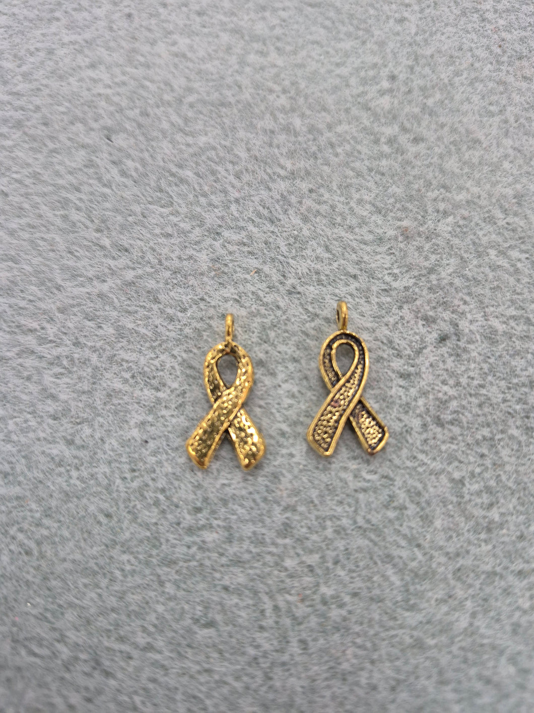 PEWTER AWARENESS CHARM