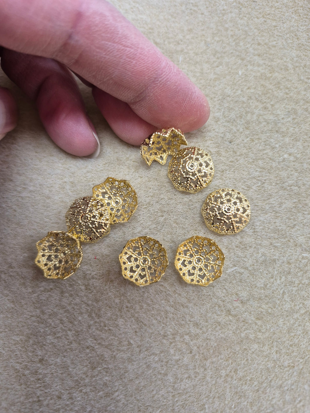 FILIGREE BEAD CAP