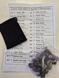 AMETHYST RUNES SET