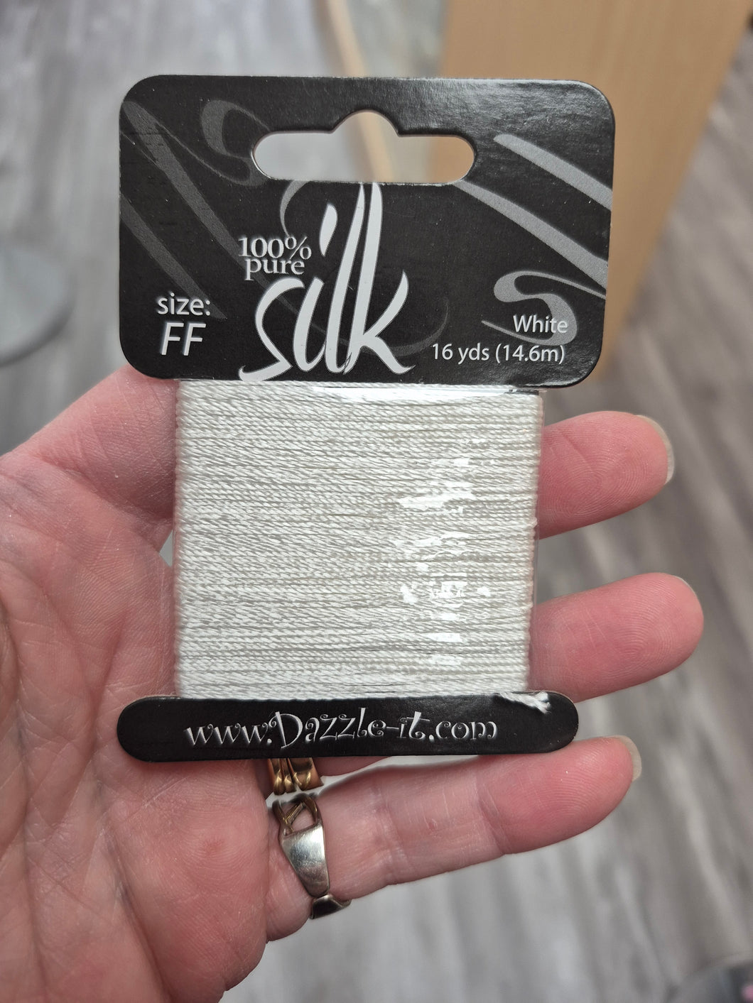 SILK BEAD CORD