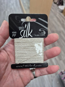SILK BEAD CORD
