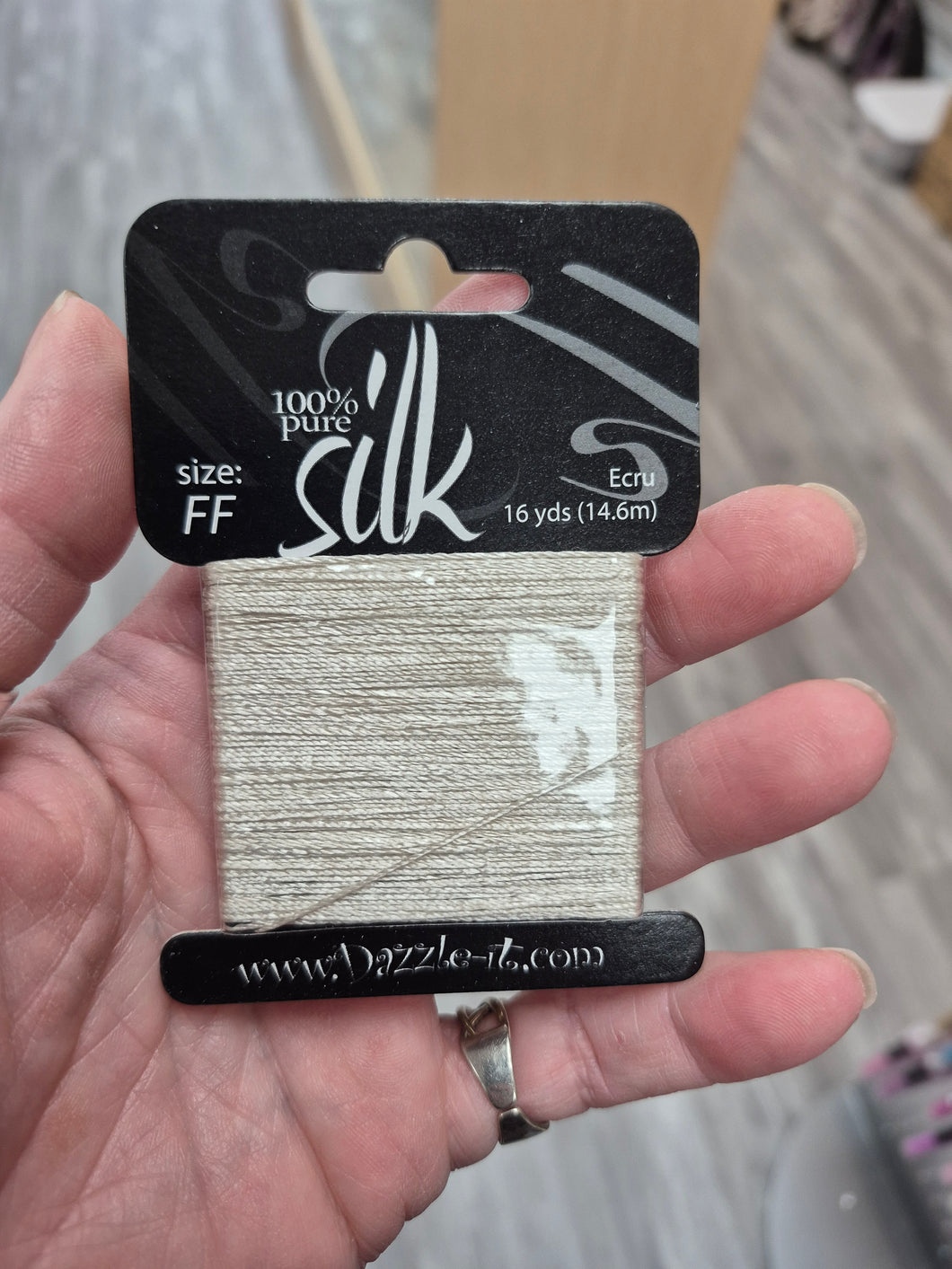 SILK BEAD CORD