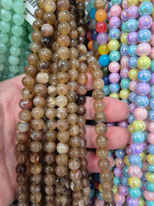 ACRYLIC BEADS 8MM