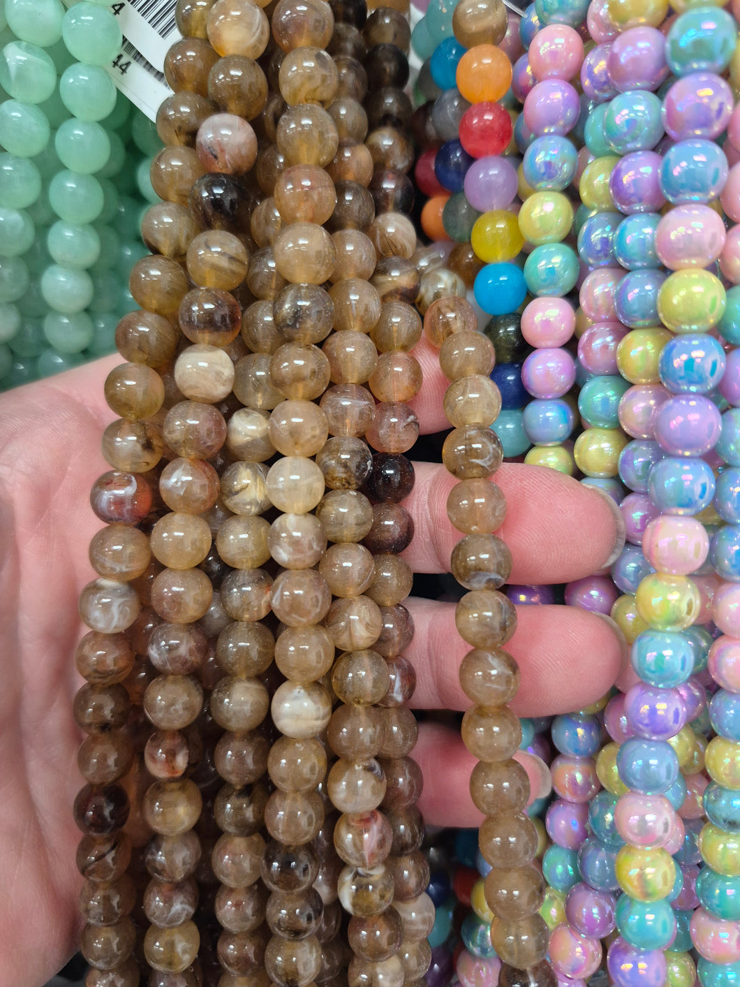 ACRYLIC BEADS 8MM