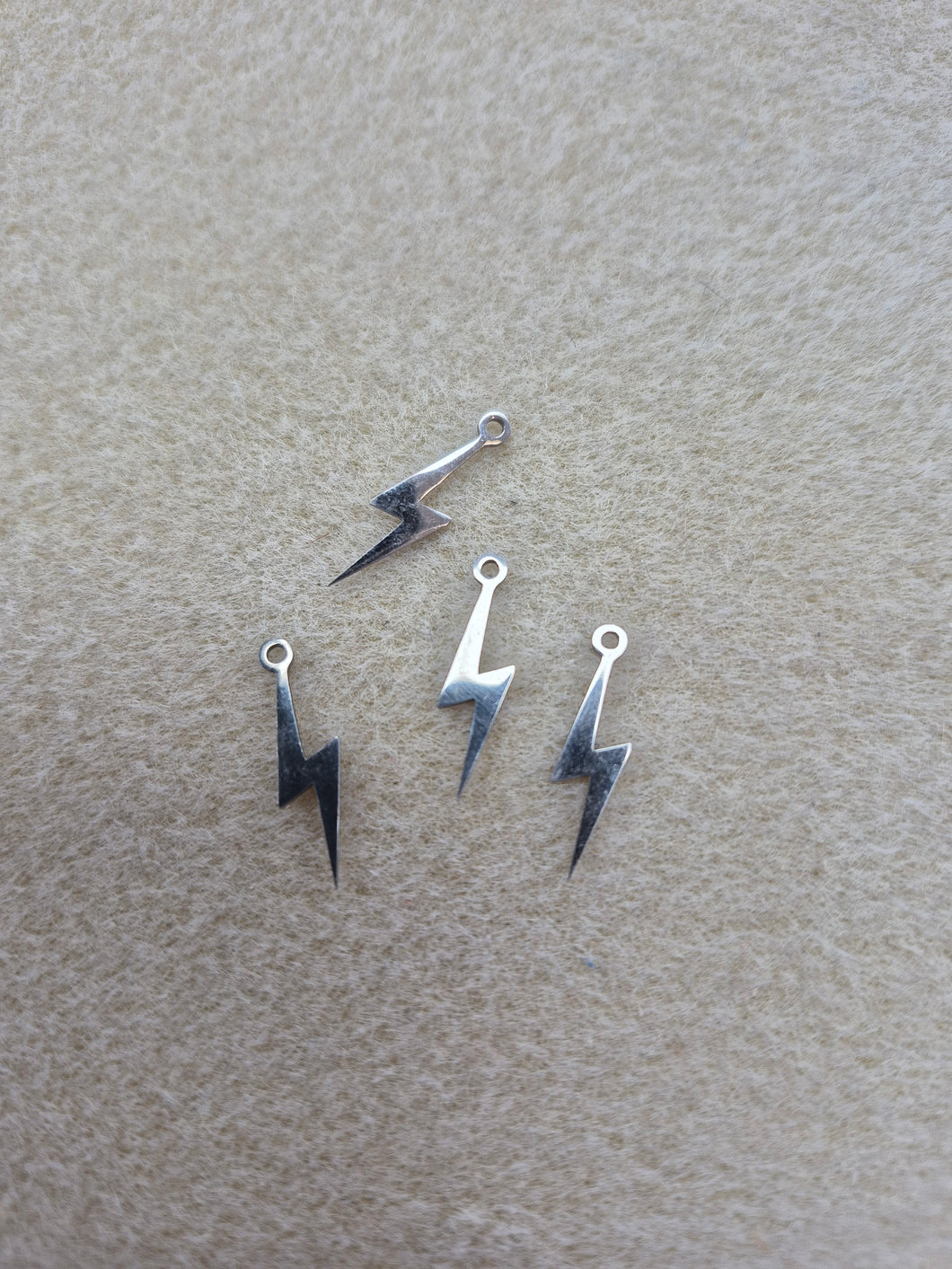 201 STAINLESS LIGHTNING BOLT CHARM