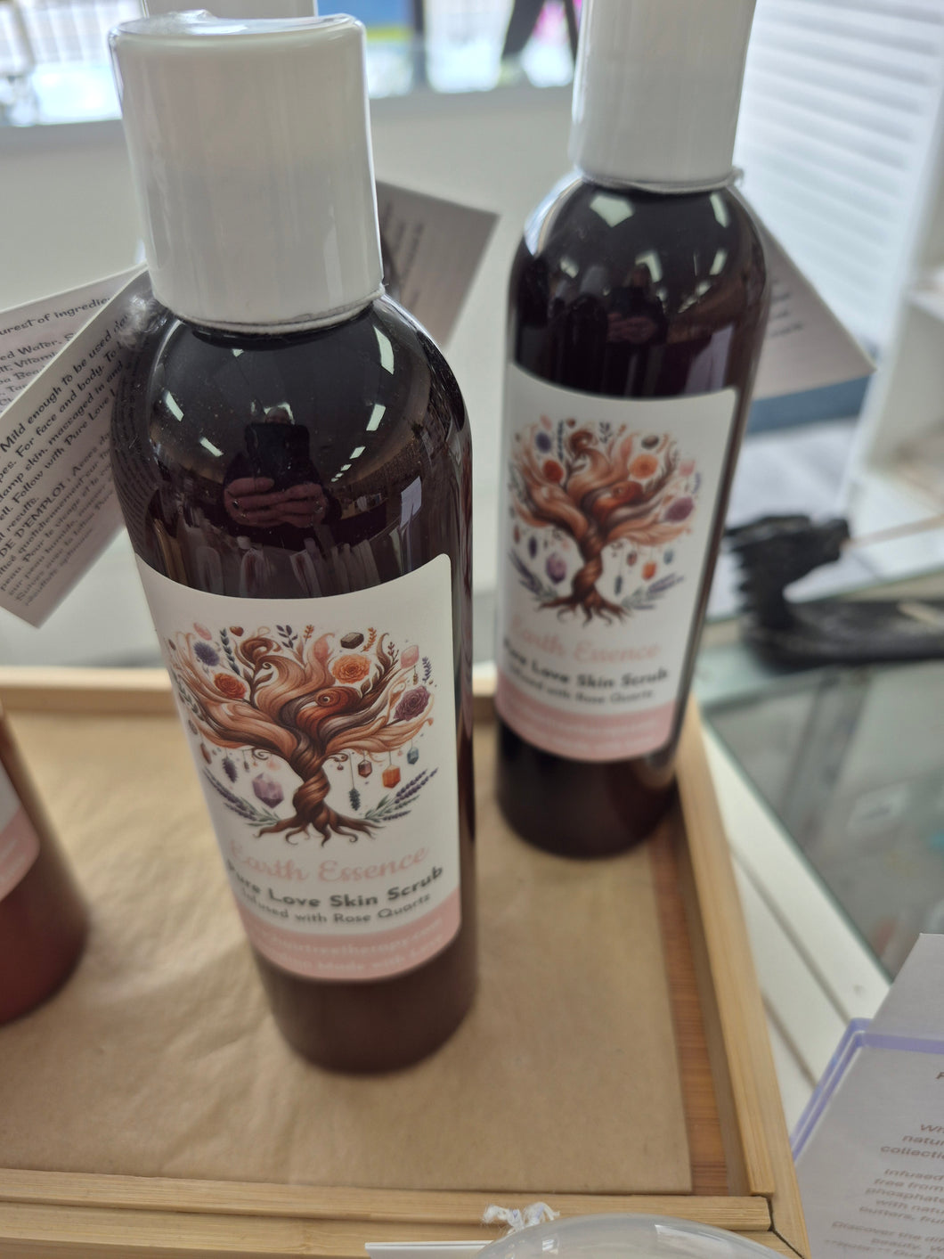 PURE LOVE SKIN SCRUB BOTTLE