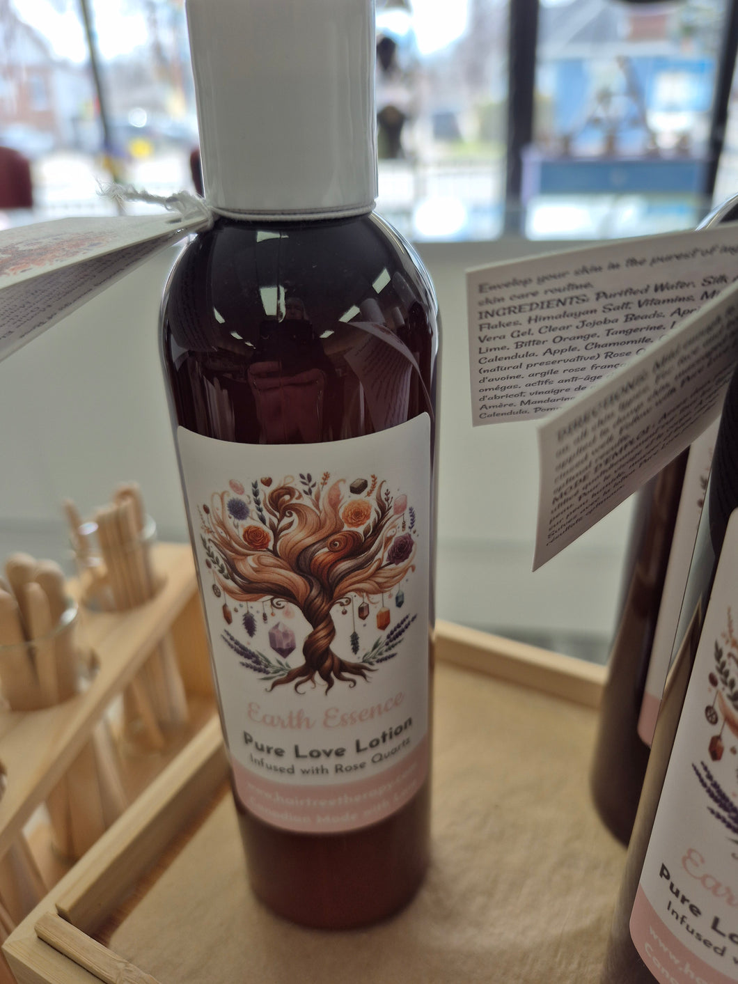 PURE LOVE LOTION BOTTLE