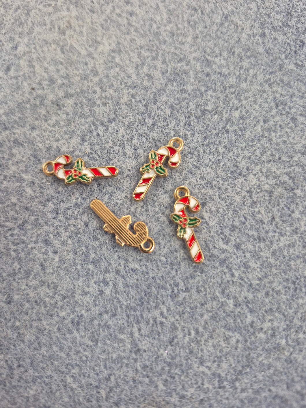 ENAMEL CANDY CANE