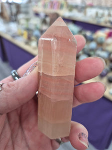 ROSE CALCITE POINT