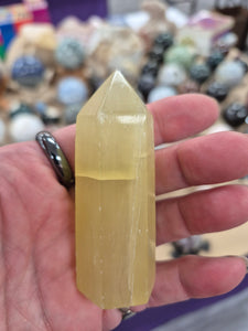 LEMON CALCITE POINT