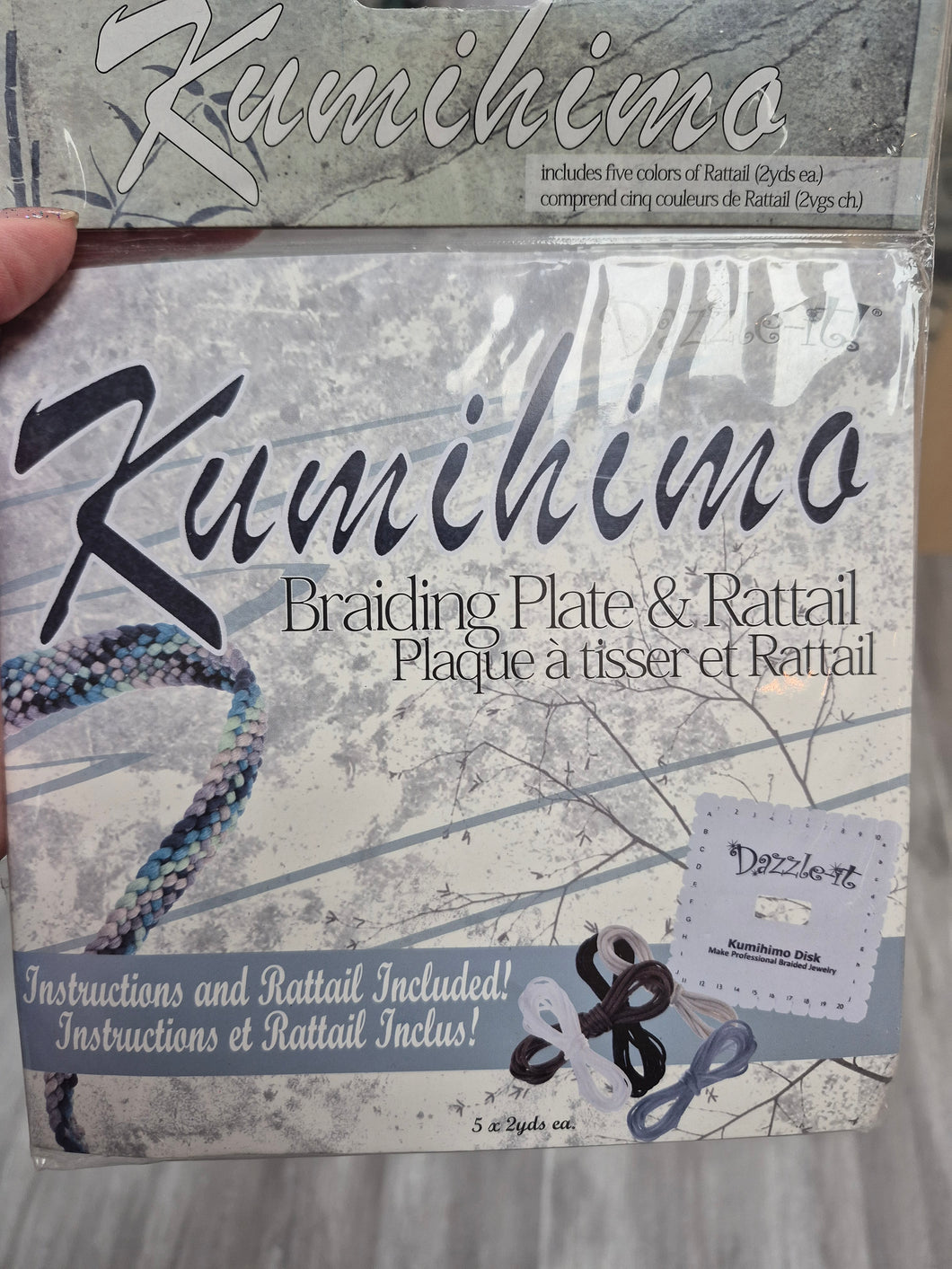 KUMIHIMO BRAIDING KIT SQUARE