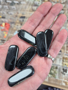 BLACK AGATE RECTANGLE
