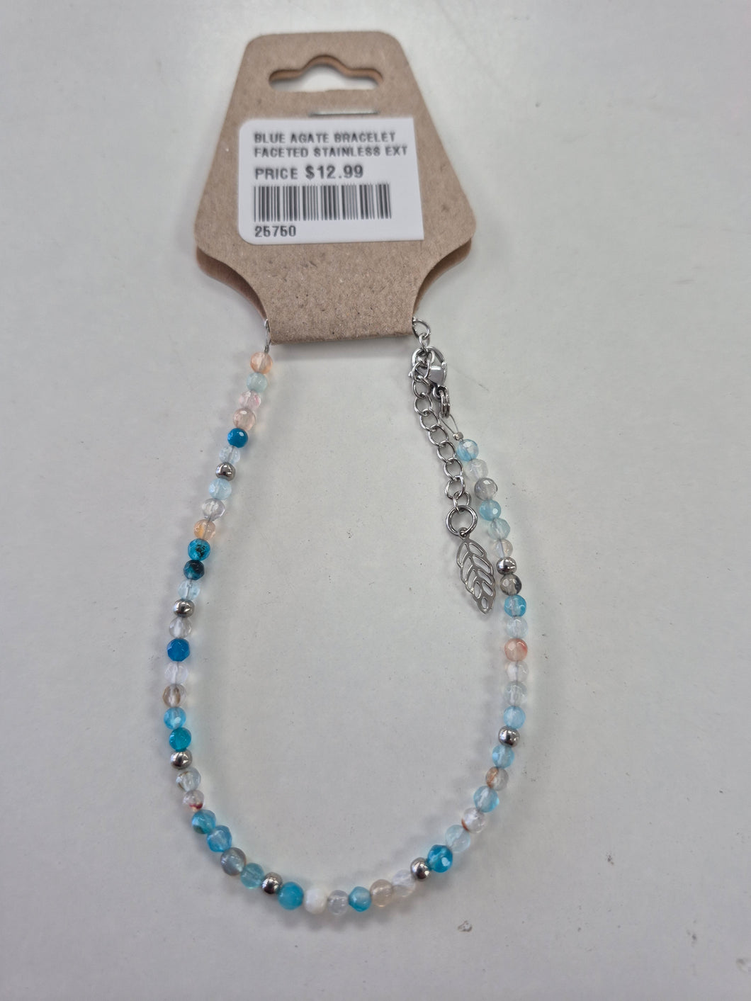 BLUE AGATE BRACELET