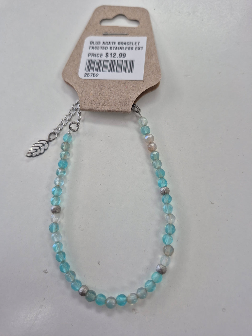 BLUE AGATE BRACELET