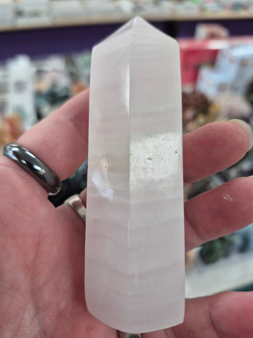 PINK CALCITE POINT