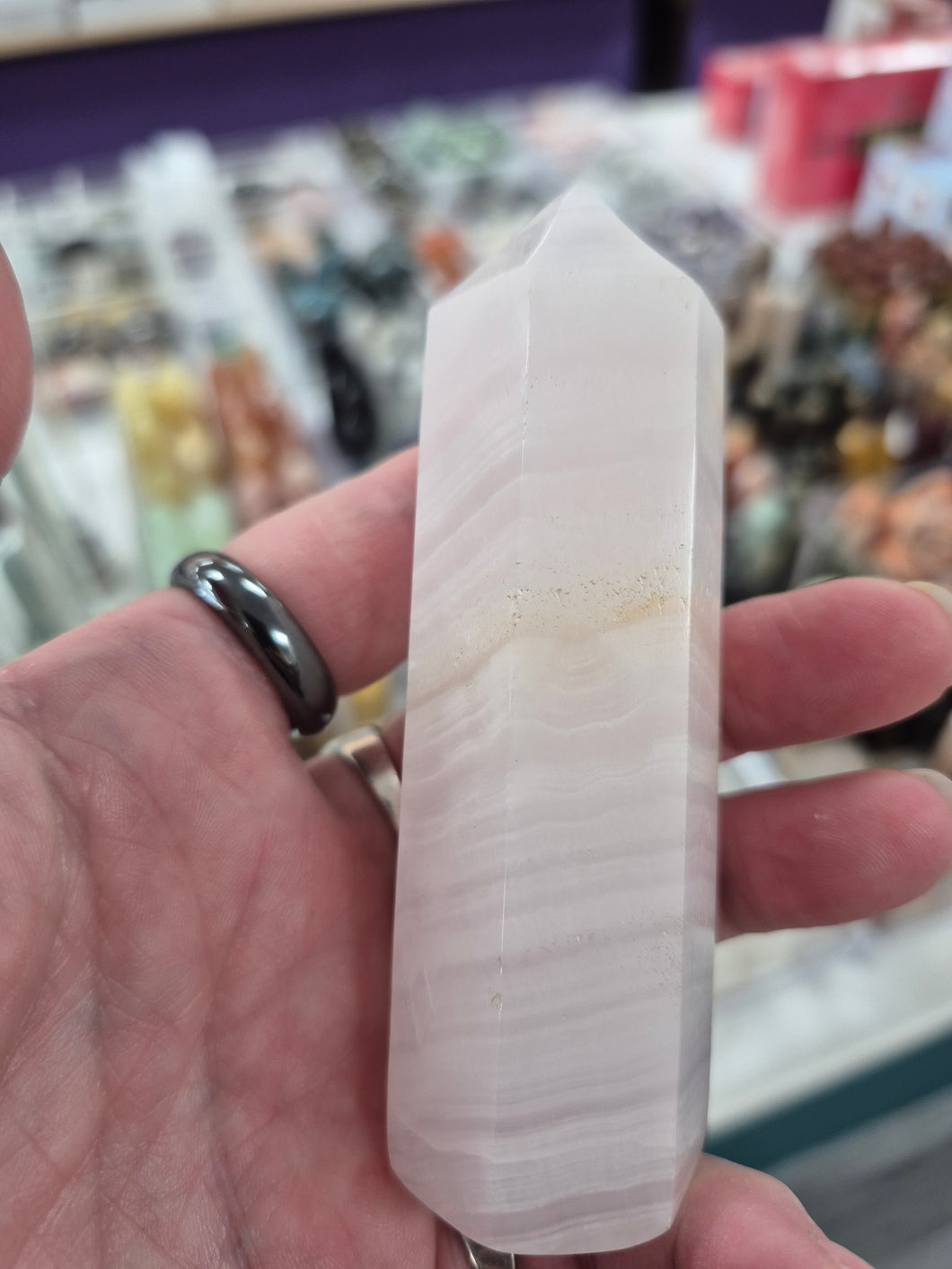 PINK CALCITE POINT