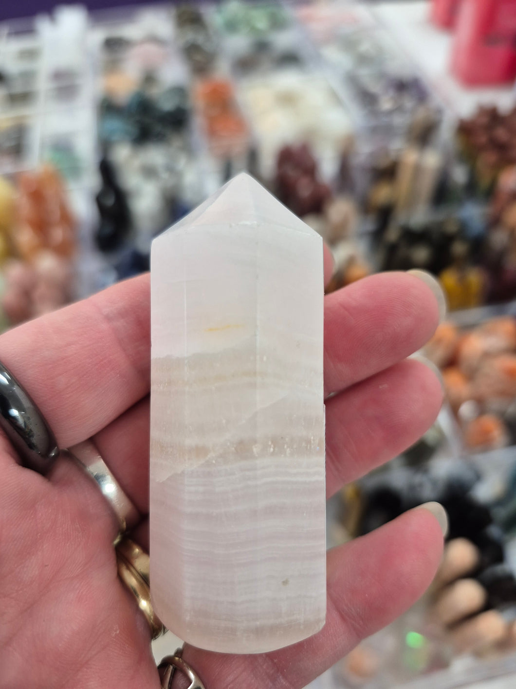 PINK CALCITE POINT