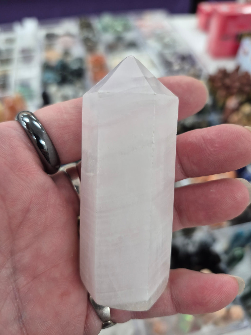 PINK CALCITE POINT