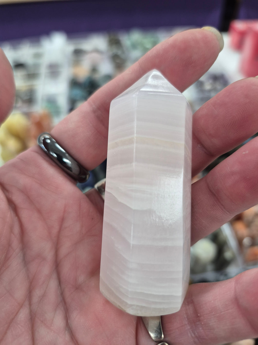 PINK CALCITE POINT