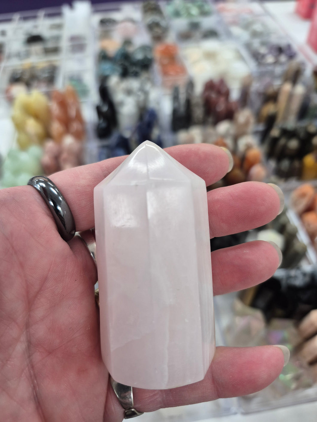 PINK CALCITE POINT