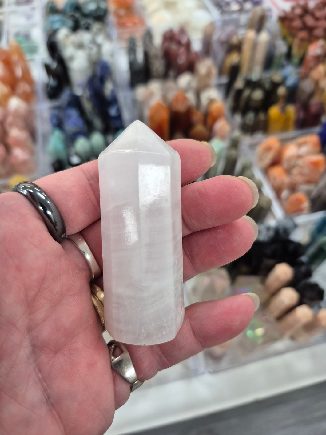 PINK CALCITE POINT