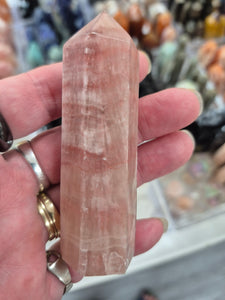 ROSE CALCITE POINT