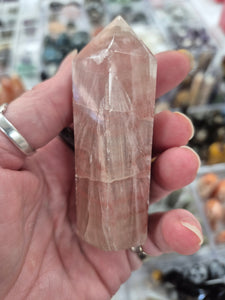 ROSE CALCITE POINT