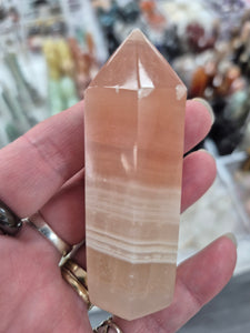 HONEY CALCITE POINT