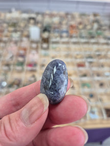 IOLITE SIDE DRILLED