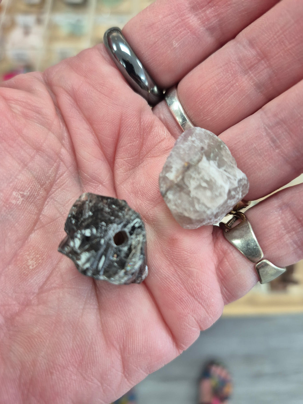 FLUORITE NUGGETS