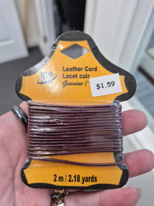 LEATHER CORD