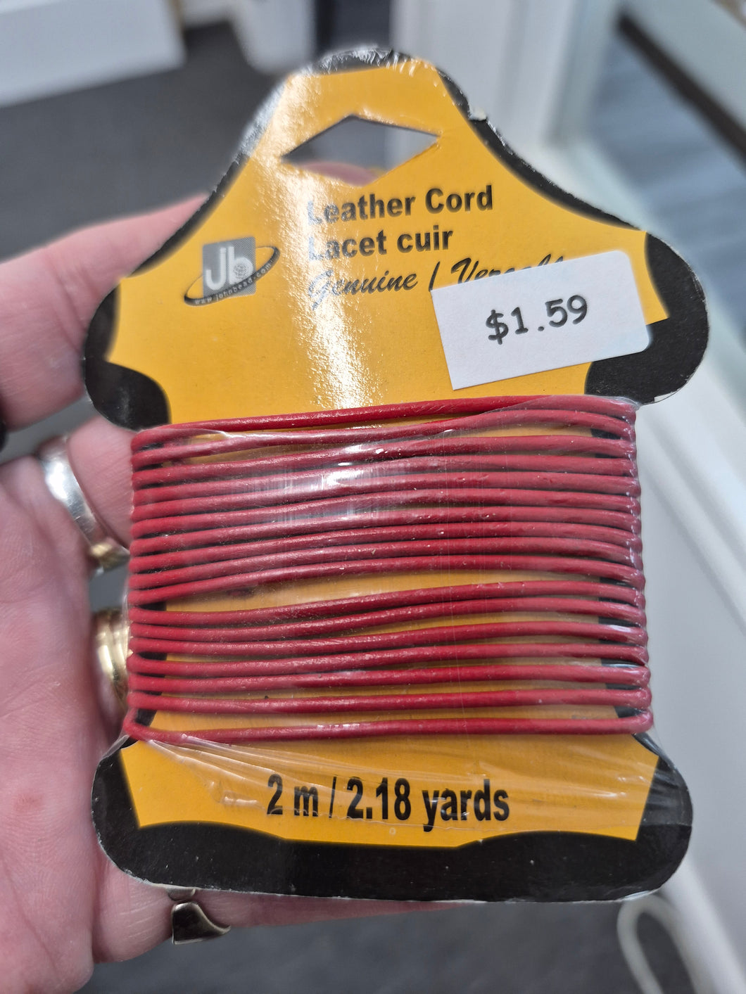 LEATHER CORD