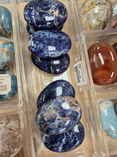 Load image into Gallery viewer, SODALITE PALM STONE 60MM
