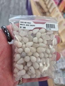 WHITE JADE DROPS
