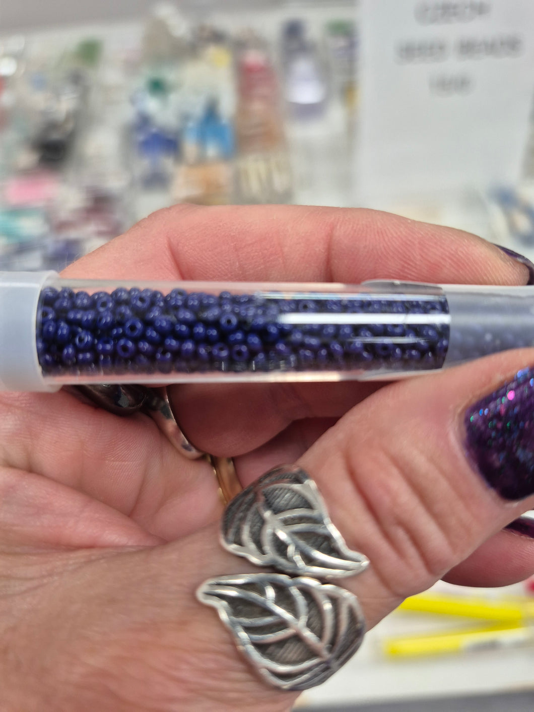 CZ SEED BEAD 10/0
