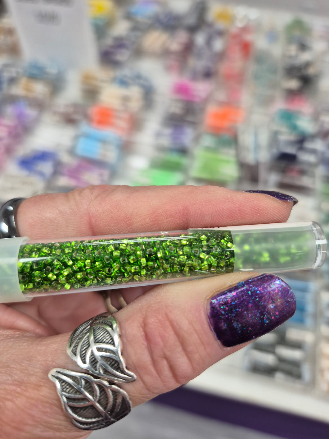 CZ SEED BEAD 10/0