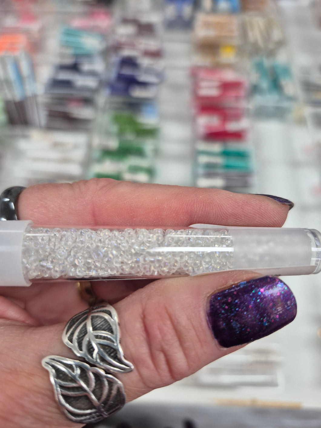 CZ SEED BEAD 10/0