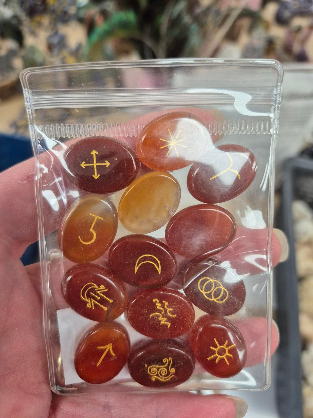 CARNELIAN WITCH STONES