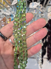 Load image into Gallery viewer, ELECTROPLATED GLASS FACETED HEART 7X7X4MM
