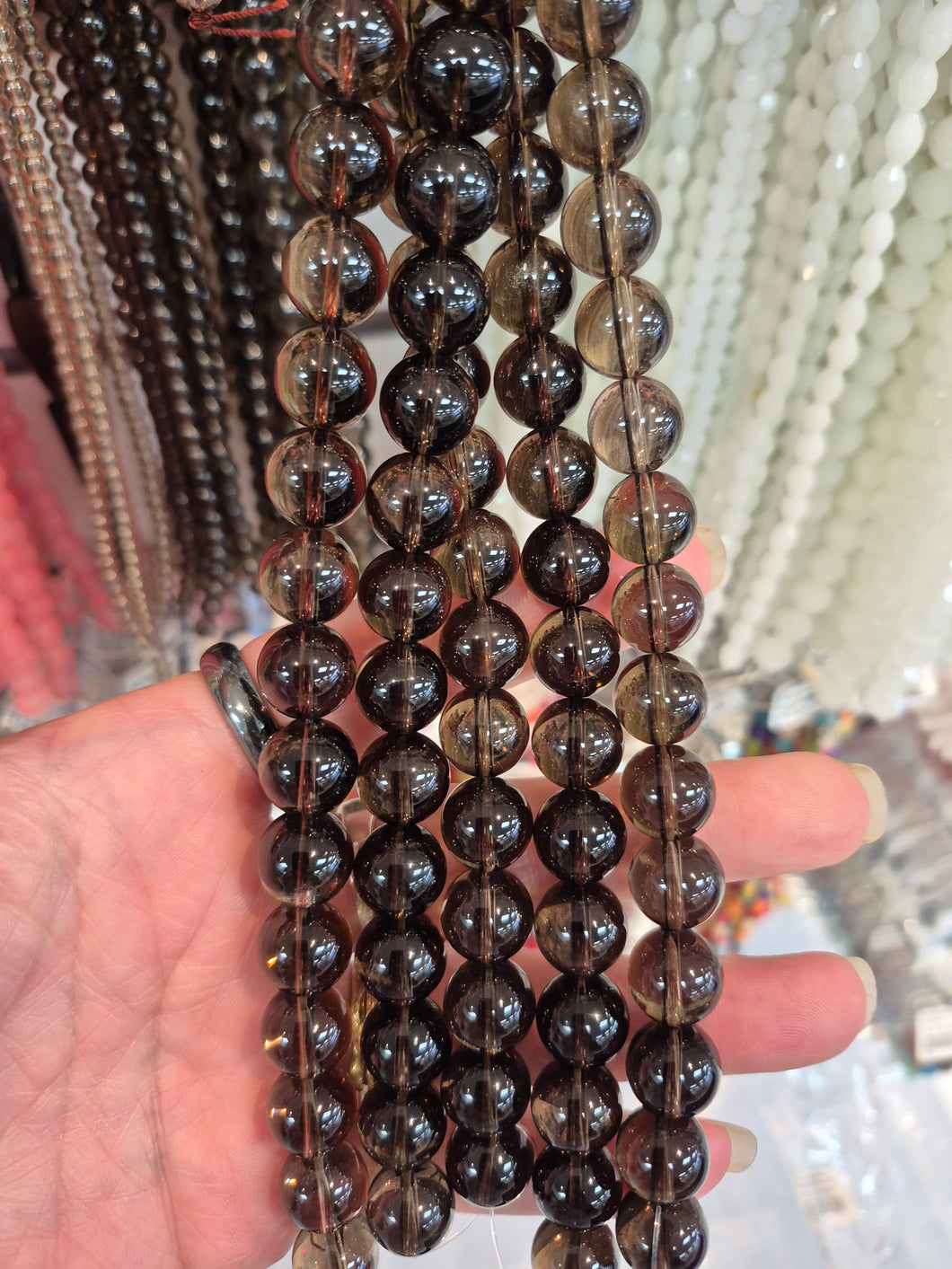 SMOKY QUARTZ 12MM