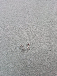 CRIMP BEAD RONDELLE 2.5X3MM