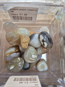BANDED AGATE TUMBLED