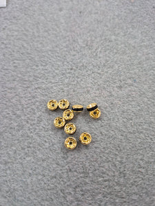 RHINESTONE RONDELLE 6MM