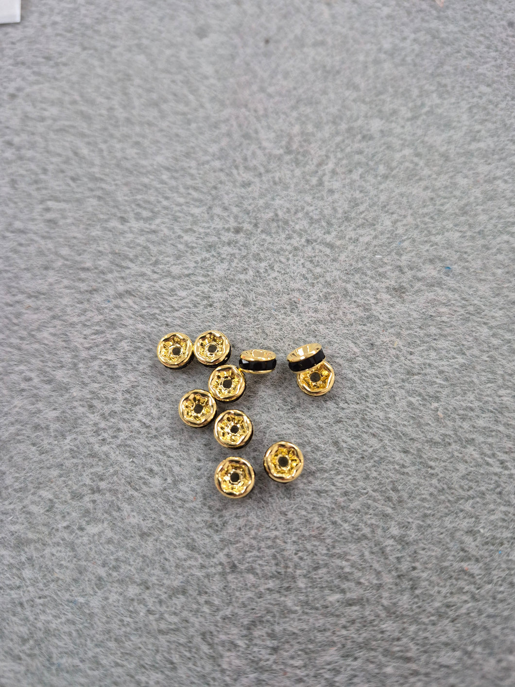 RHINESTONE RONDELLE 6MM