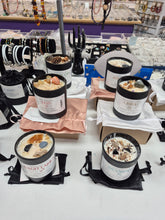 Load image into Gallery viewer, CRYSTAL ZODIAC CANDLE HOLDER INFUSED WITH OILS &amp; HERBS
