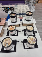 Load image into Gallery viewer, CRYSTAL ZODIAC CANDLE HOLDER INFUSED WITH OILS &amp; HERBS
