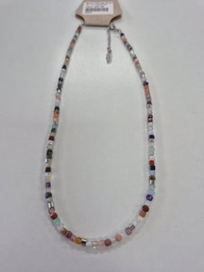 MIXED GEMSTONE NECKLACE