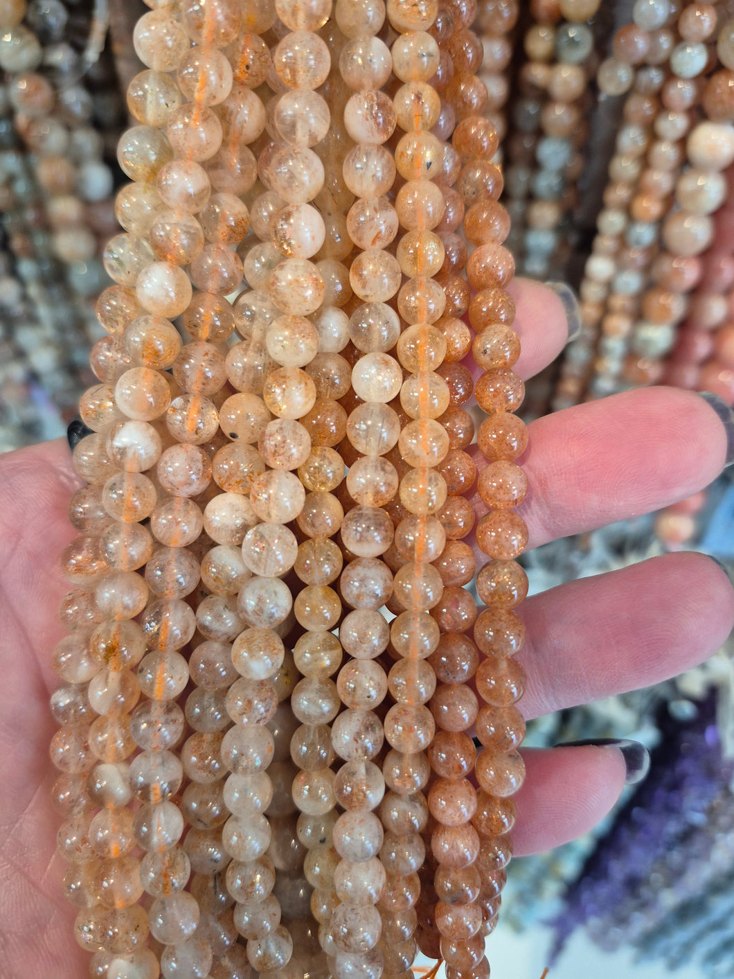 SANIDINE SUNSTONE 6MM